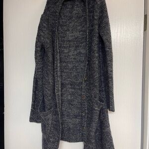 Forever 21 Gray Knit Cardigan